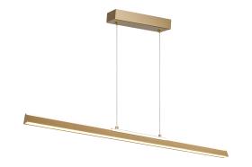 M8961  Lineal 1.5m Linear Pendant 54W LED 3000K Painted Gold